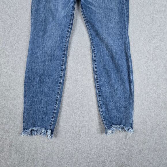 Gap Womens Size 8/29 Tall Curvy True Skinny Jeans Raw Hem - Picture 6 of 16